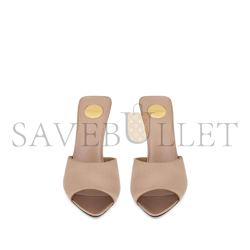 YSL ROMY MULES IN SATIN CREPE 8092299QN002731 YSL ROMY MULES IN SATIN CREPE 8092299QN002731