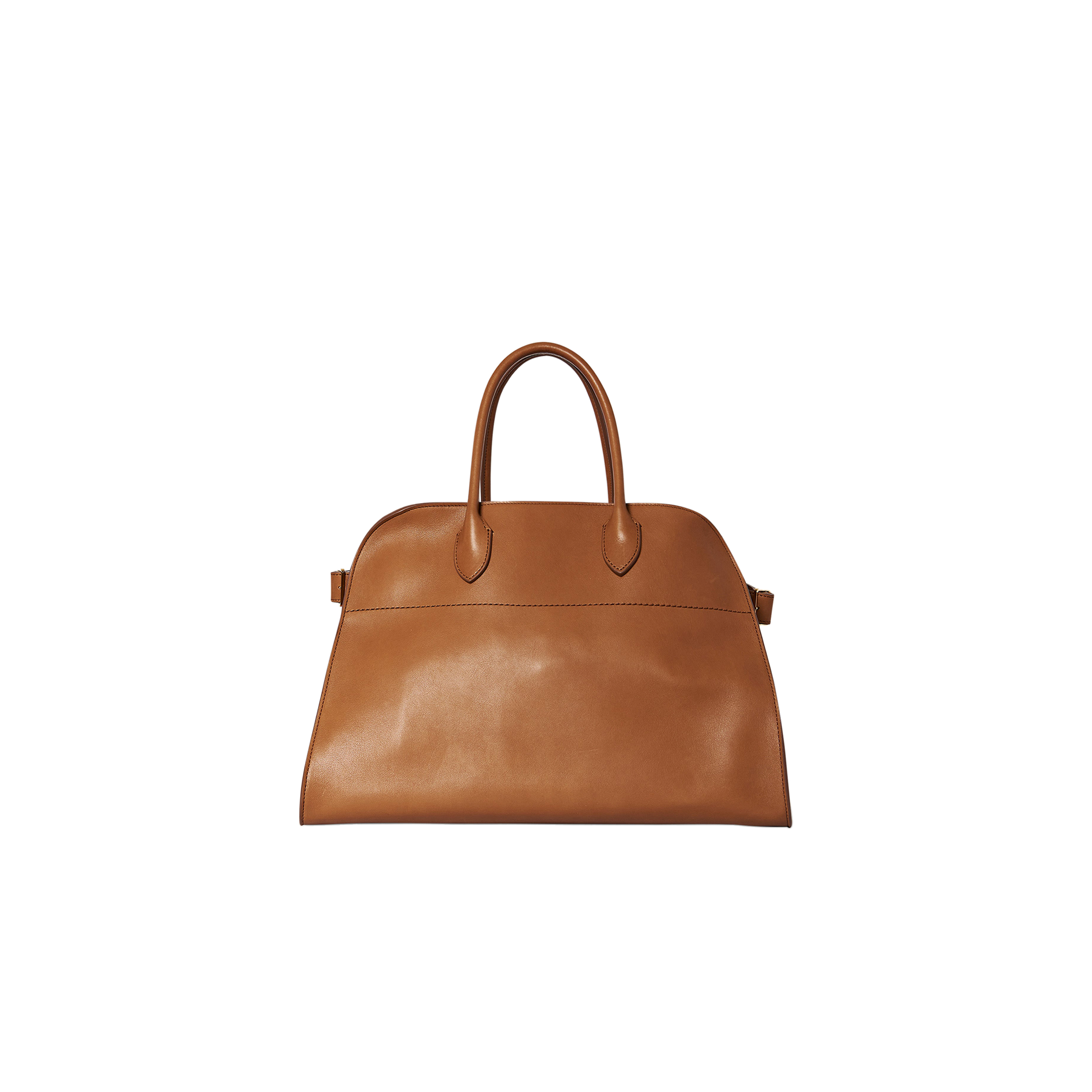 THE ROW SOFT MARGAUX 17 BAG IN LEATHER CUIR W1254L72CUSHG (43*30*25cm)