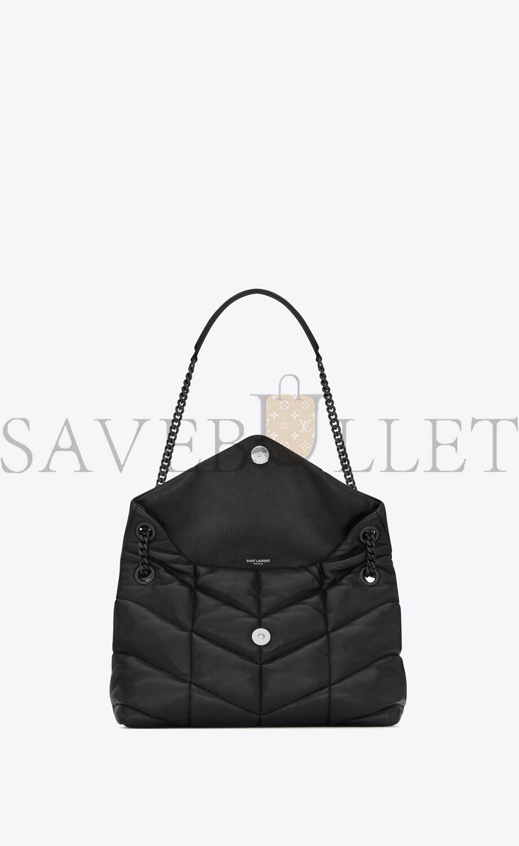 YSL PUFFER SMALL CHAIN BAG IN QUILTED LAMBSKIN 5774761EL081000 (29*17*11cm)